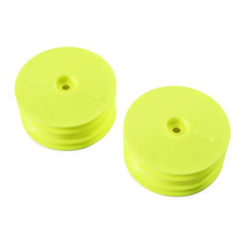 Tlr Front Wheel, Yellow, 2Pcs, 22X-4 Tlr43021 1