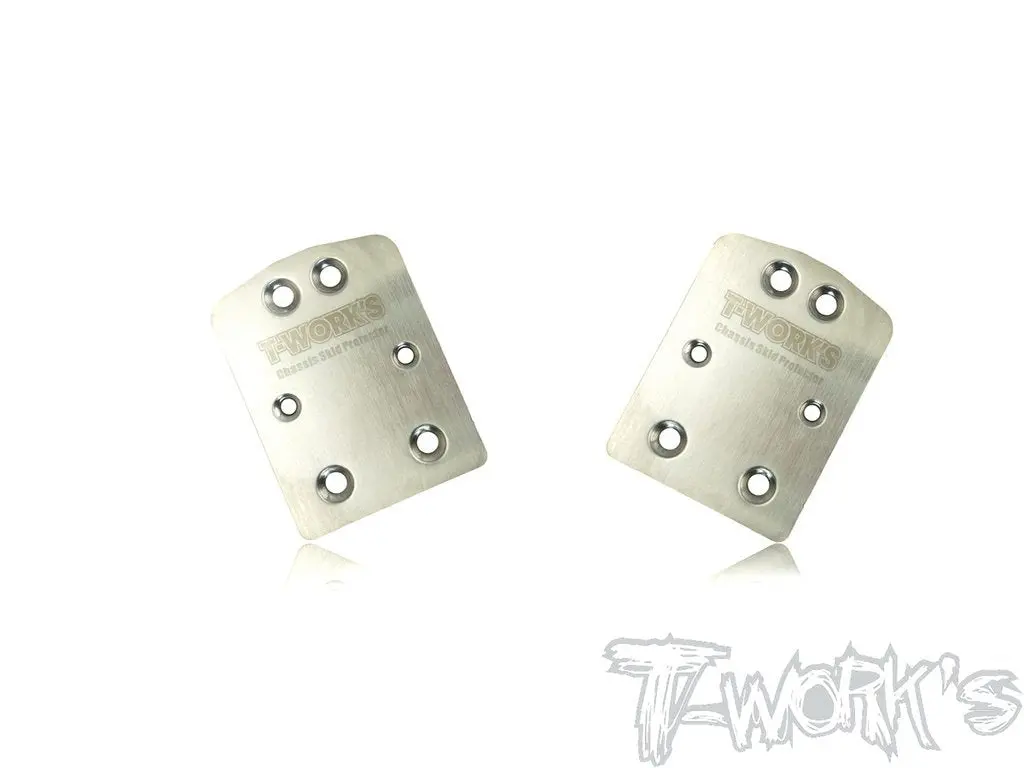 Stainless Steel Rear Chassis Skid Protector ( Tenko Nb48 2.0 ) 2Pcs. 1