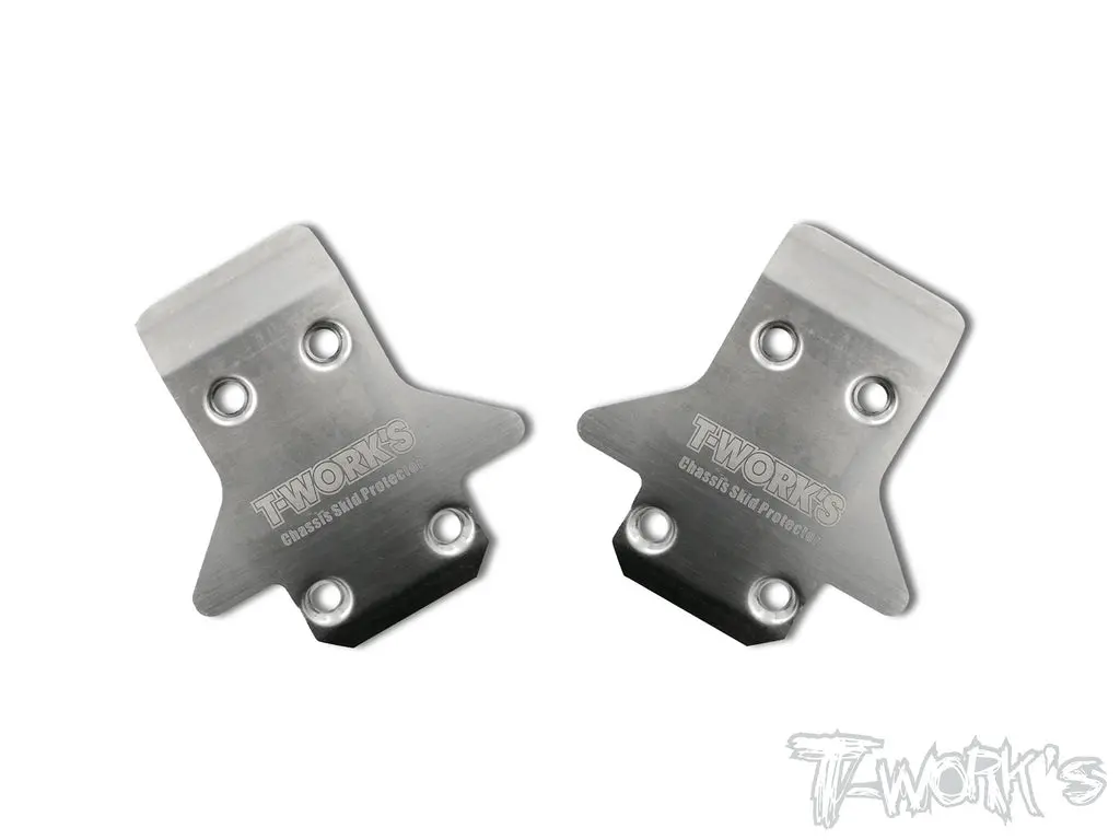 To-235-K Stainless Steel Front Chassis Skid Protector ( Kyosho Mp9/Mp9e Evo/Mp10 /Mp10e) 2Pcs. 1