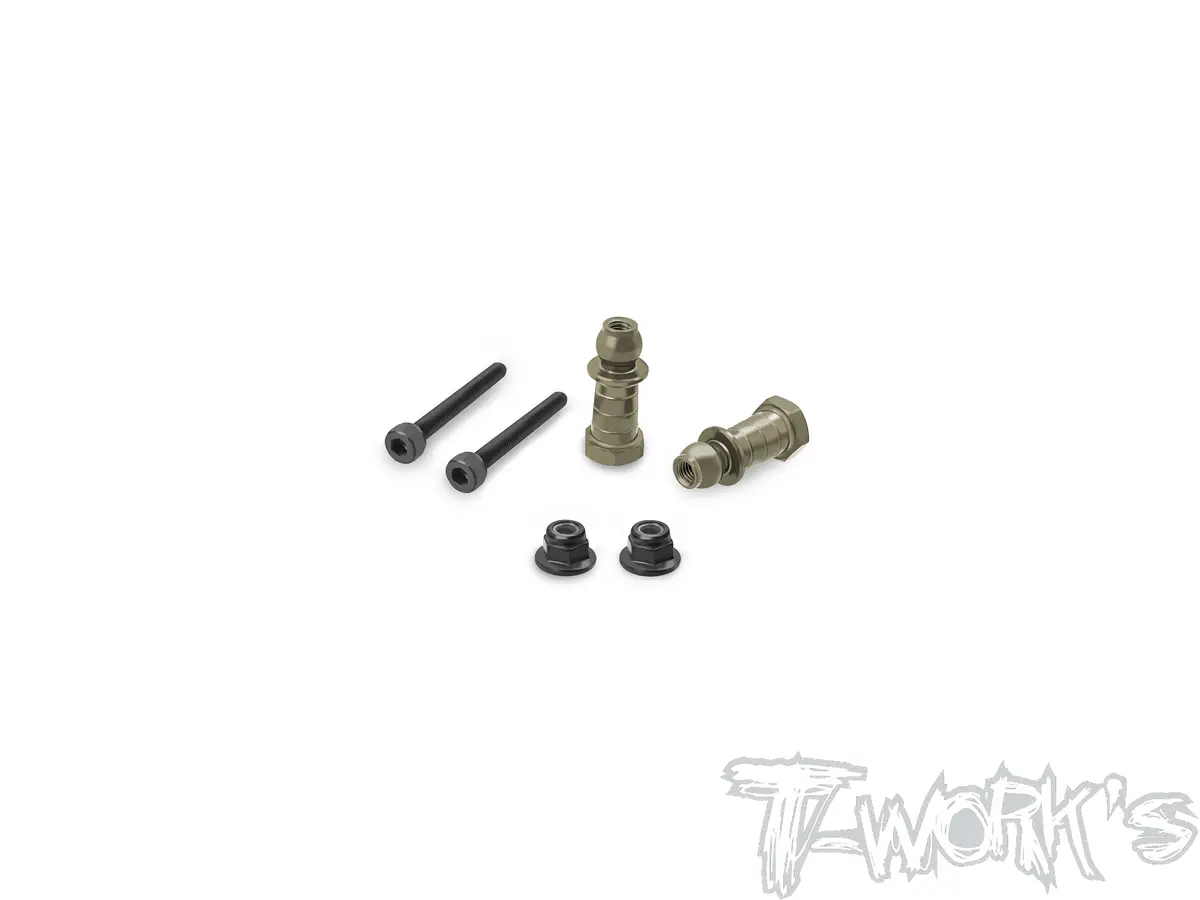 To-240-X5b Hard Coated 7075-T6 Alum. Shock Standoffs ( Hong Nor X5b) 4Pcs. - To-240-X5b-3 1