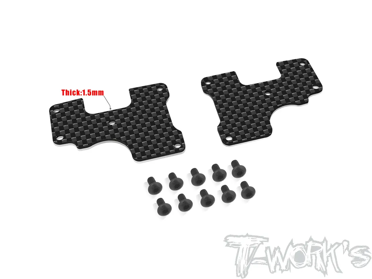 To-246-Ifb8   Graphite Front / Rear A-Arm Stiffeners 1Mm/1.5Mm ( For Infinity Ifb8 ) 1