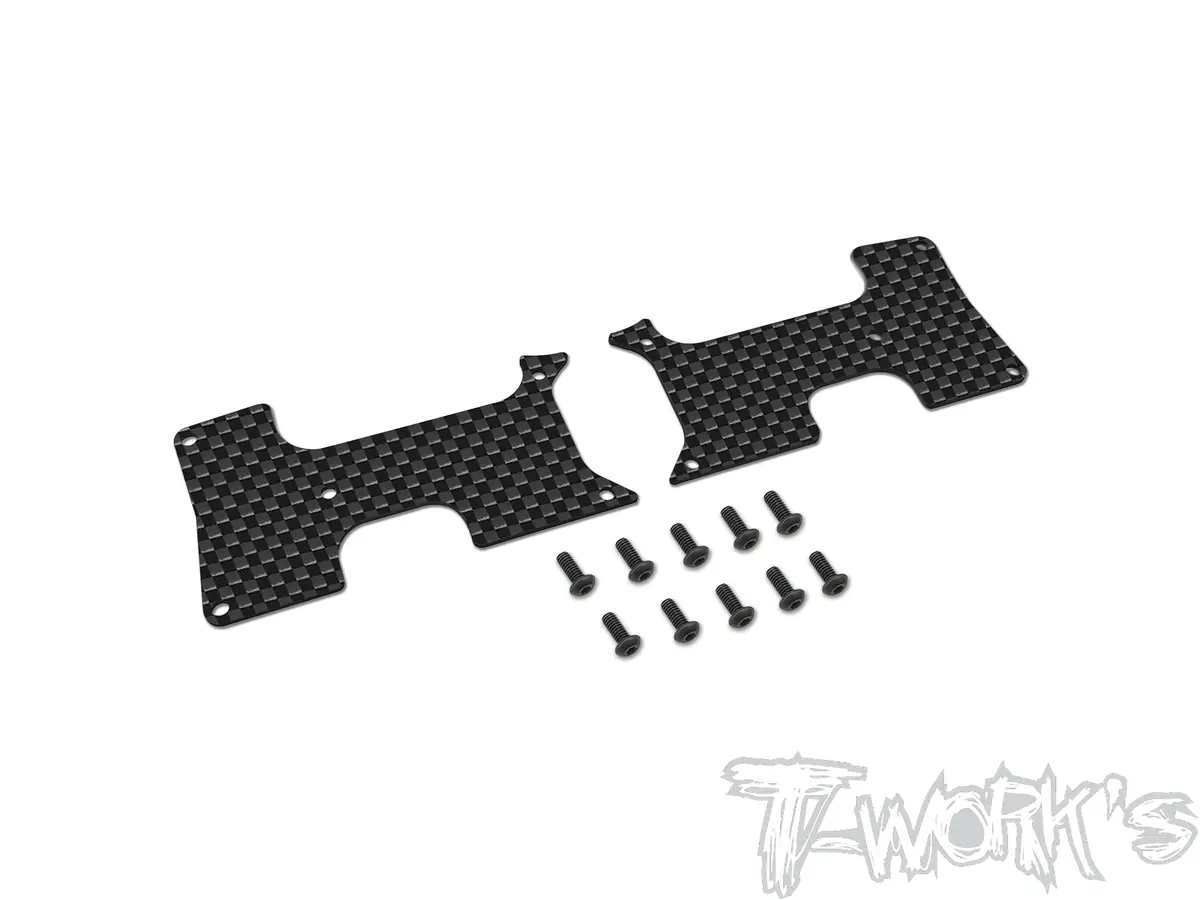 To-246-X5b   Graphite Front / Rear A-Arm Stiffeners 1Mm/1.5Mm ( For Hong Nor X5b ) - Rear A-Arm Stiffeners 1.5Mm 1