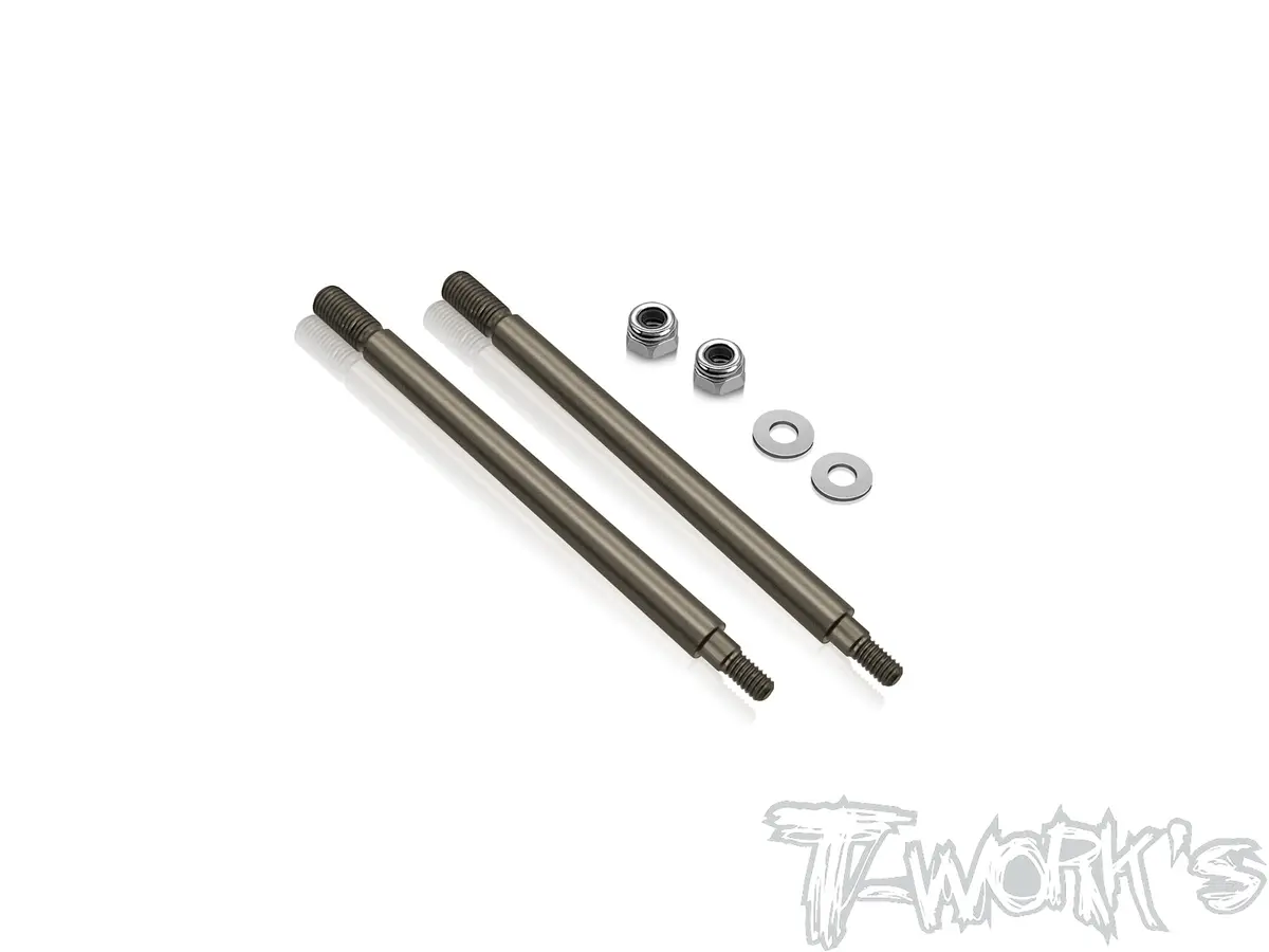 To-260-Ifb8   Dlc Coated Front Shock Shaft  58.5Mm  ( For Infinity Ifb8 )2Pcs. 1
