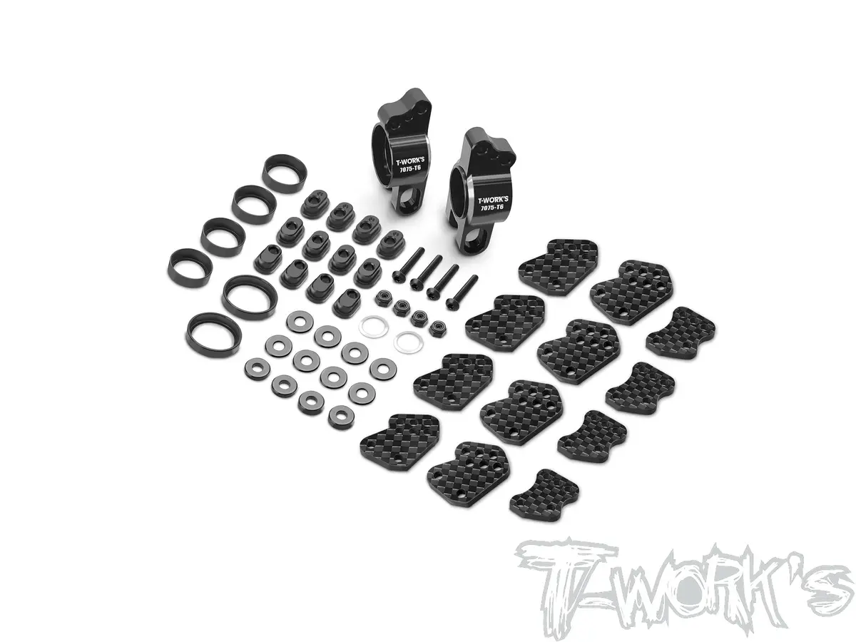 To-279-X5b    7075-T6 Alum. Rear Hubs ( For Hongnor X5b ) - 7075-T6 Alum. Rear Hubs ( For Hongnor X5b ) 1
