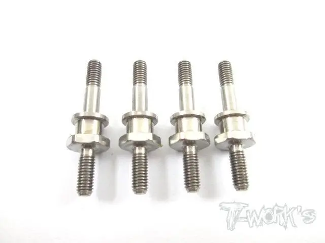 64 Titanium Xb4 Screw Shock Pivot Ball With Hex ( For Xray Xb4 / Xb2c'17/Xb2c 2018 ) 4Pcs. 1