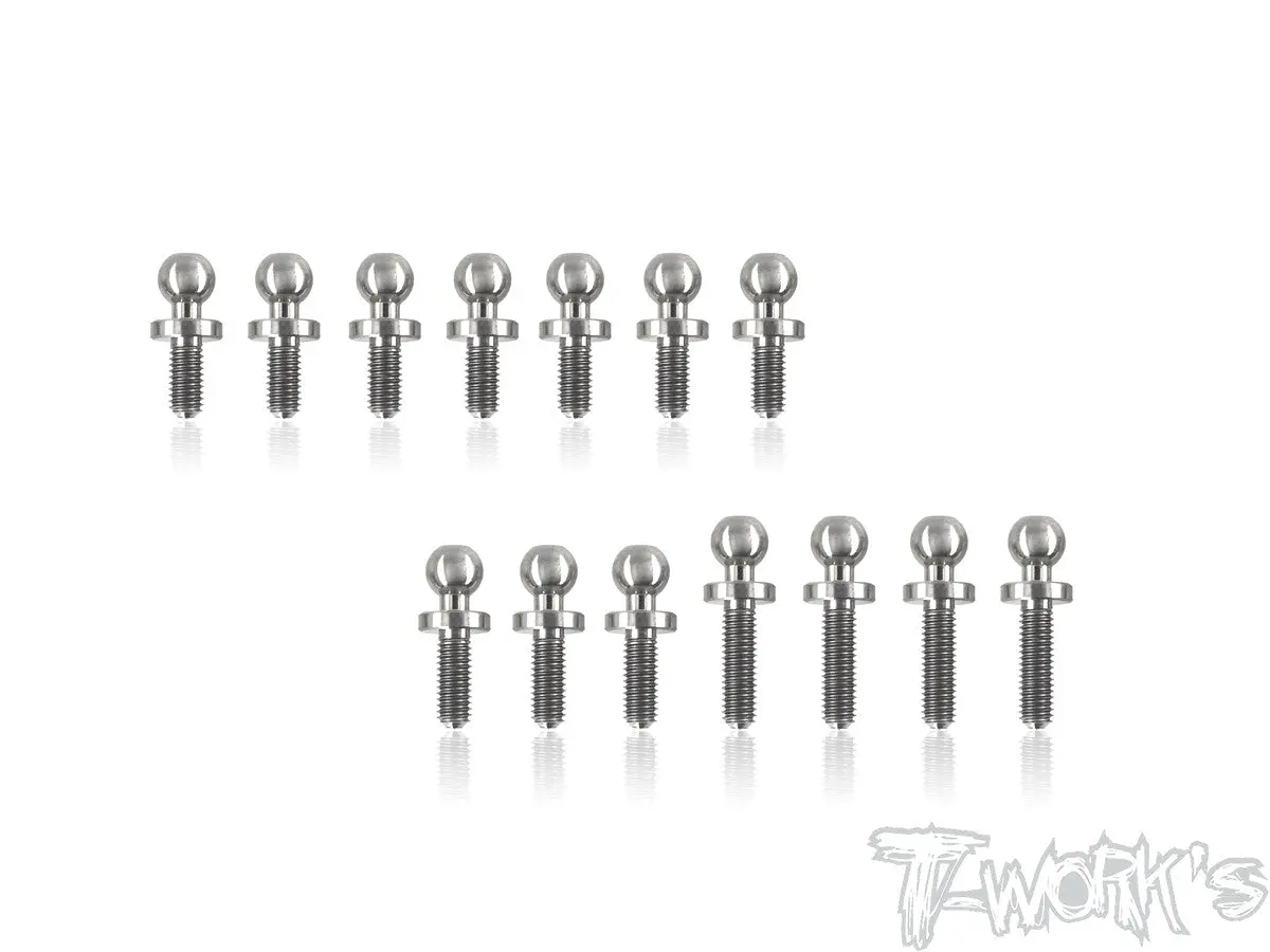 Tp-115 64 Titanium Ball End Set ( For Tlr 22X-4 ) 1
