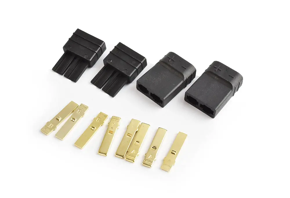 Traxxas Compatible Plug(Male&Female) 2Pairs/Bag 1