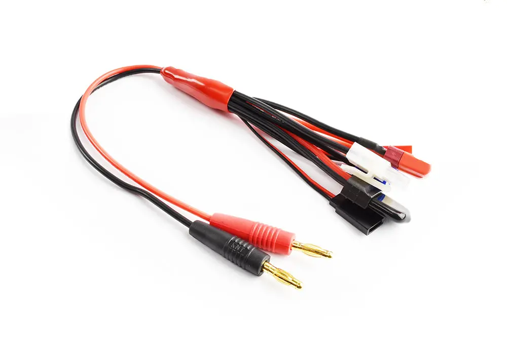 4.0Mm To Deans/Futaba/Jst/Tamiya/Ec3/Trx/Balancing Connector/Diy Extra Wire 16Awg 30Cm Silicone Wire 1