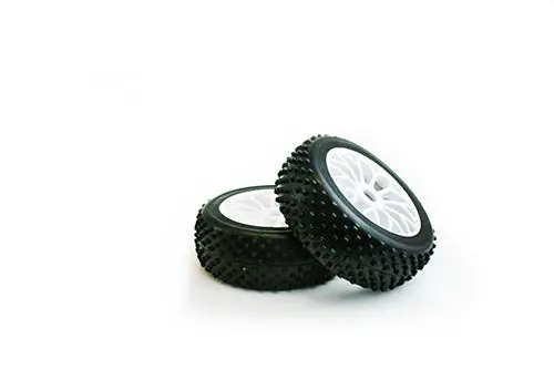 Tornado Rc Buggy 1/8 Tyre Set 1 Pair Pre Glued 1
