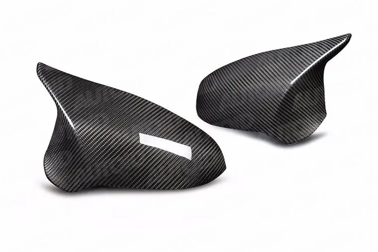 Tre Pre-Preg Carbon Fibre Wing Mirror Covers For Bmw M2 Competition, M3 & M4 (2014-2021 F87, F80 F82) 1