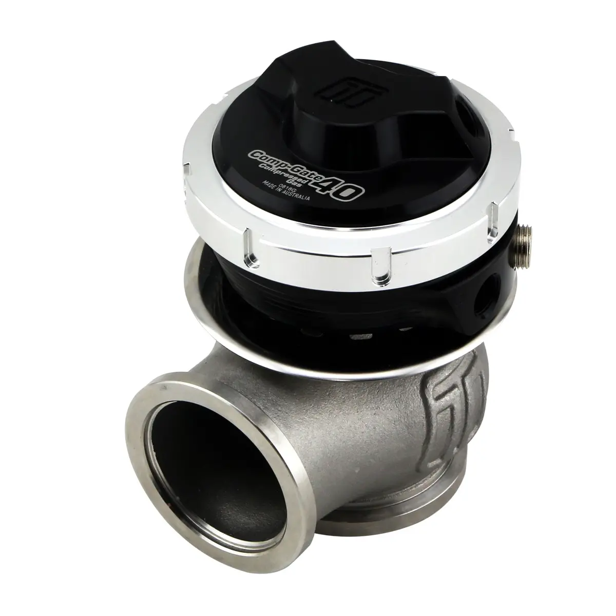 Turbosmart Genv Compgate40cg ‘Compressed Gas’ 5Psi External Wastegate (Black) Ts-0552-1202 1