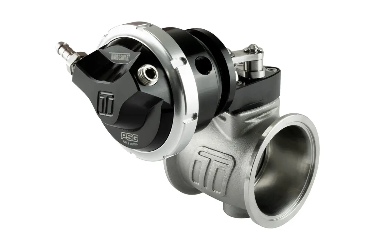 Turbosmart Pneumatic Straightgate 6Psi External Wastegate (Black) 1