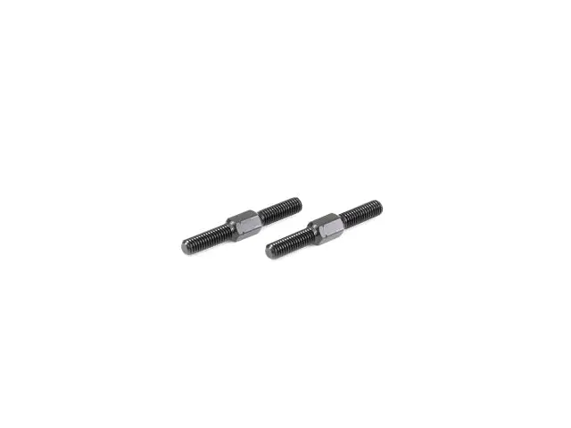 <Ts064> Alu Turnbuckle M3x25mm (Black/2Pcs) 1