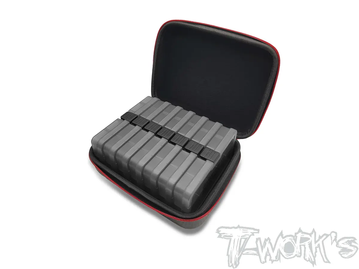 Tt-075-O-13A Compact Hard Case With 7Pcs. Of 10 Case Hardware Storage Boxes 1