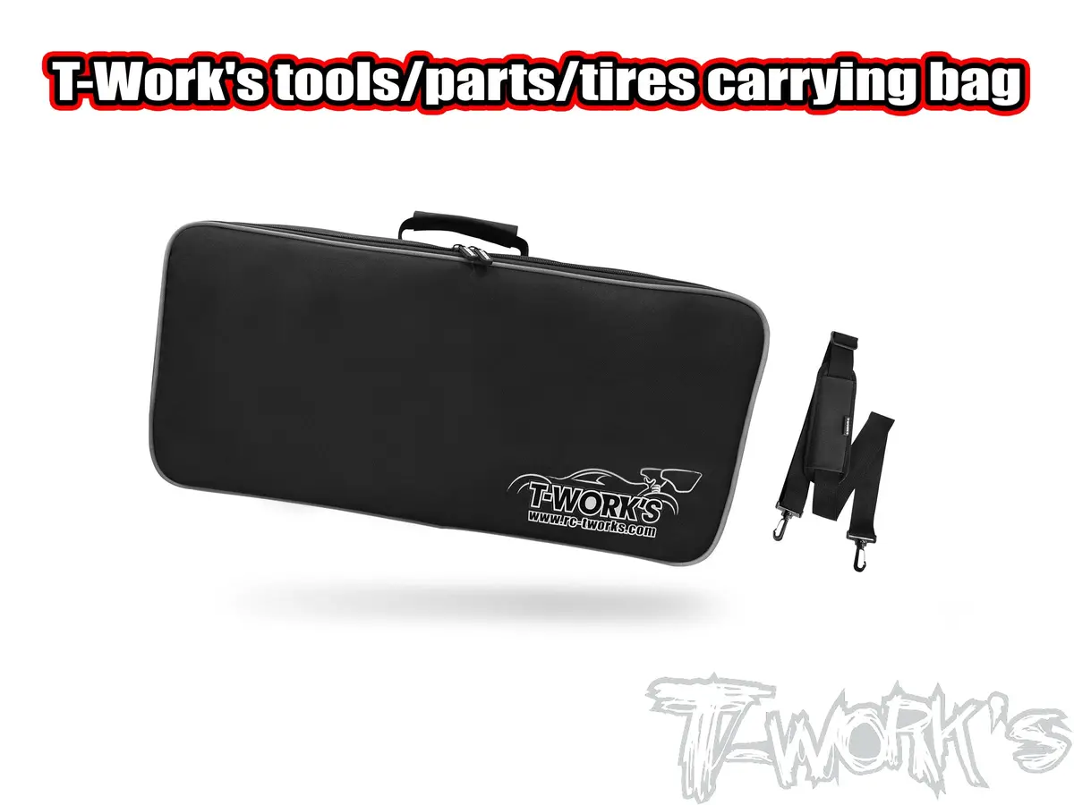 Tt-110-Gb     T-Work's 1/8 Buggy Tire Carry Bag ( Can Store 10 Set ) 1