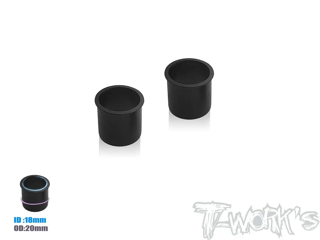 Tt-120-A-18-Bk Tool Stand 20 To 18Mm Adapter ( Black ) 2Pcs 1