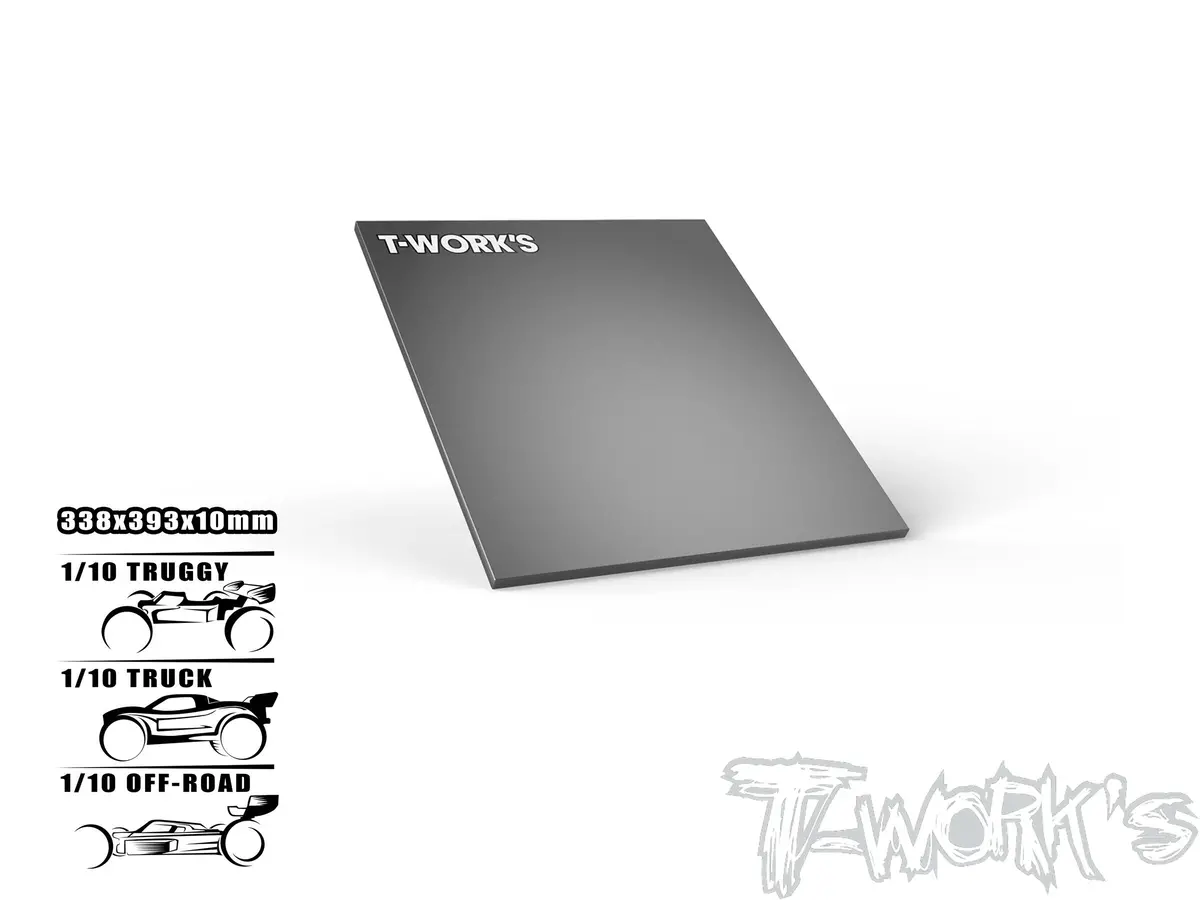 Tt-136   Light Weight Setting Board - ( 338X393x10mm ) For 1/10 Truggy ; 1/10 Truck ; 1/10 Off Road 1