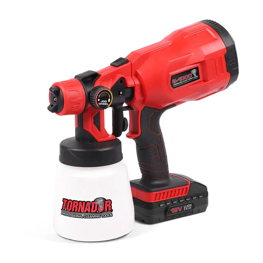 Tornador S-100C Cordless Hvlp Spray Gun 1