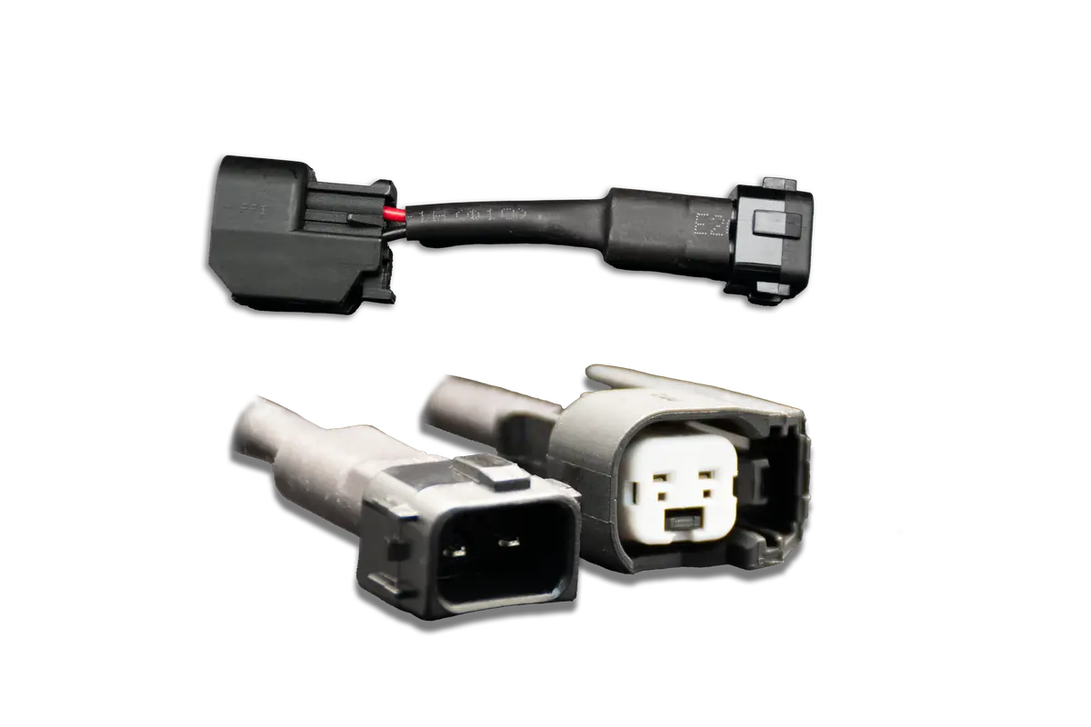 Set Of 4 Us Car/Ev6 (Female) To Honda Obd2 (Male) Injector Plug Adaptors (Padputoh4s) 1