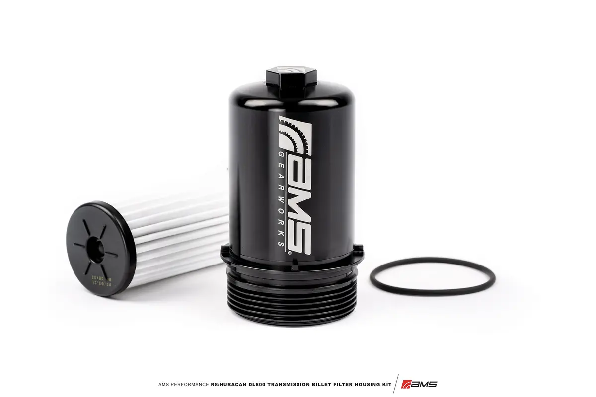 Ams Performance R8/Huracan Dl800 Transmission Billet Filter Housing 1