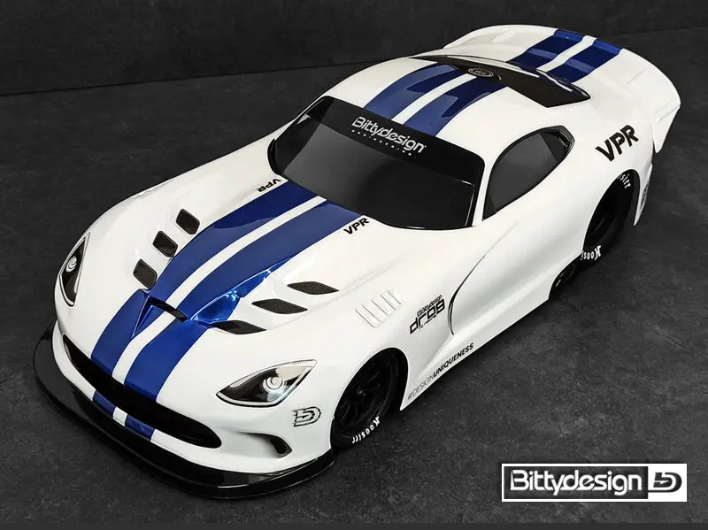 Bittydesign Vpr 1:10 Street Drag Racing Body Shell 1