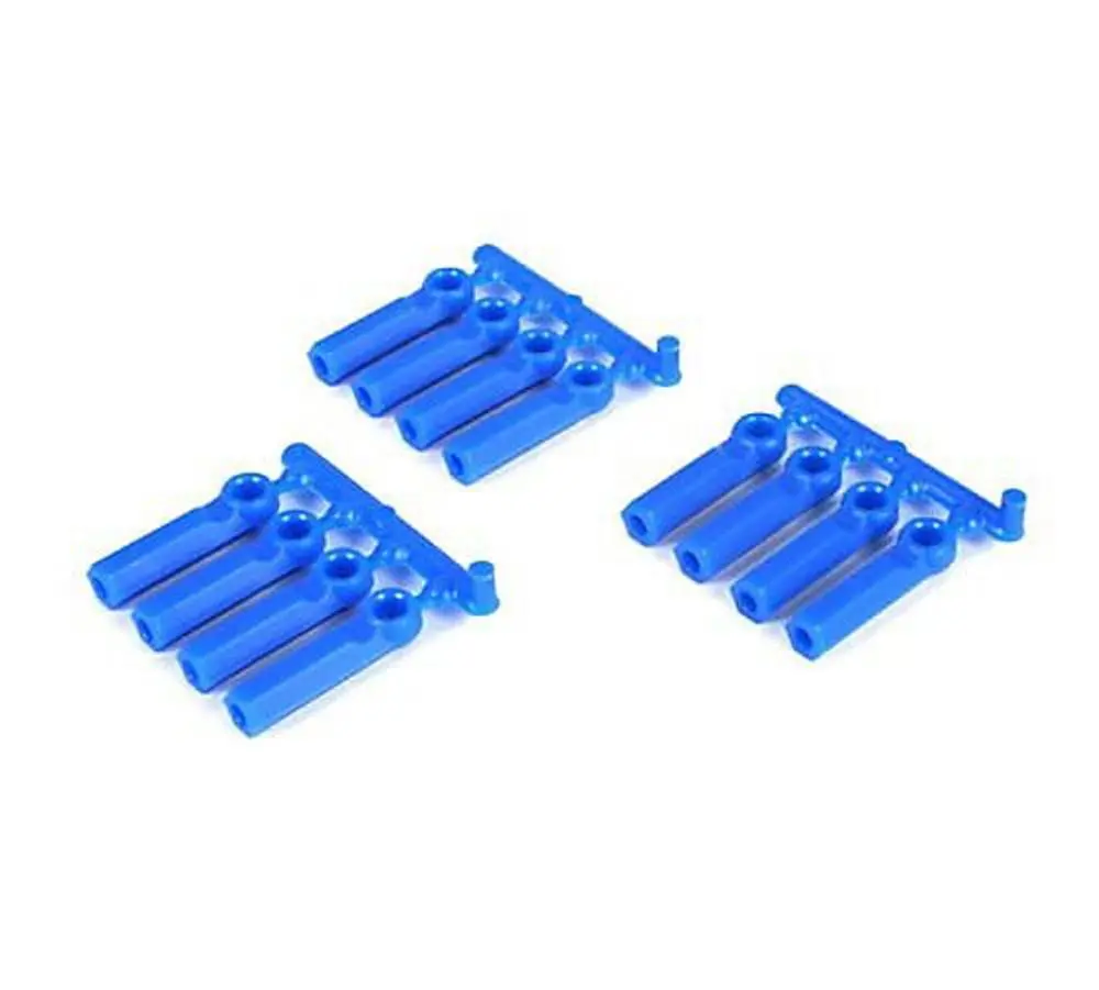 Rpm 4-40 (12) Long Shank Rod Ends - Blue 1