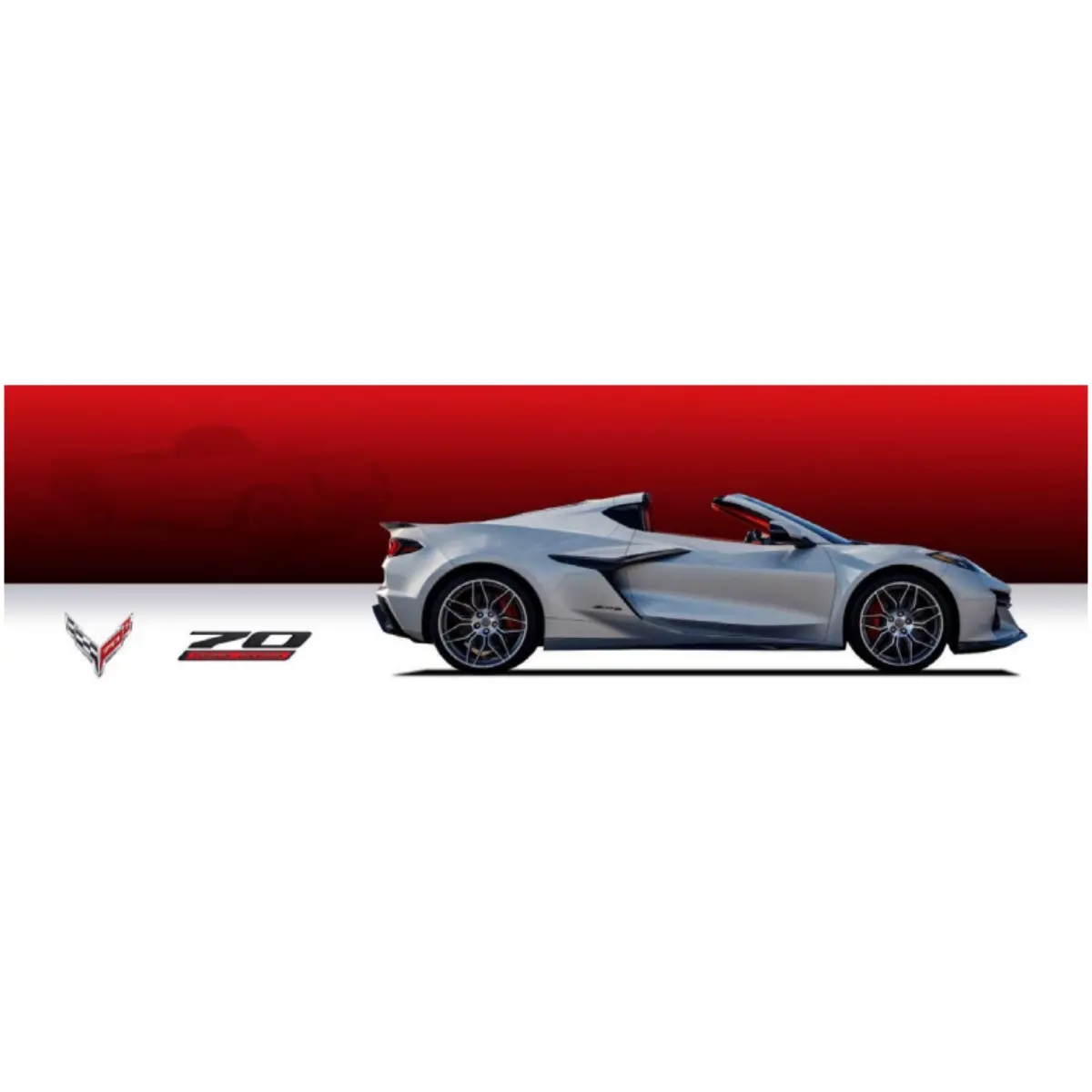 Corvette 70Th Anniversary Metal Print 1