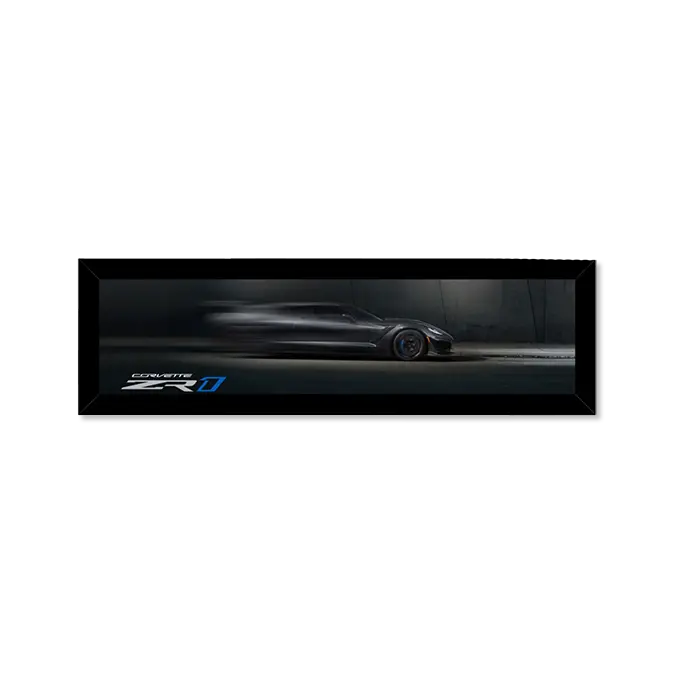 Zr1 Corvette Framed Printed Canvas 1
