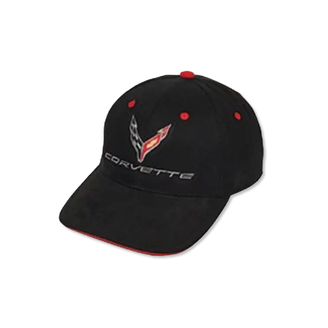 Corvette C8 Structured Contrast Cap 1