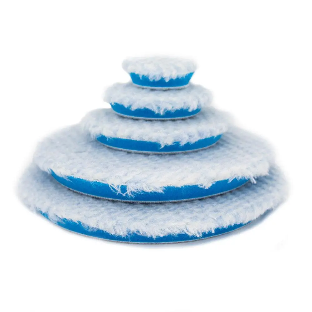Rupes Wool Polishing Pad (Coarse) 100Mm 3.5" Bw100h 1