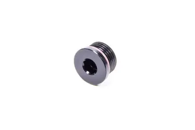Xrp -10 Orb Internal Hex Port Plug - Aluminum - Black Anodized 1