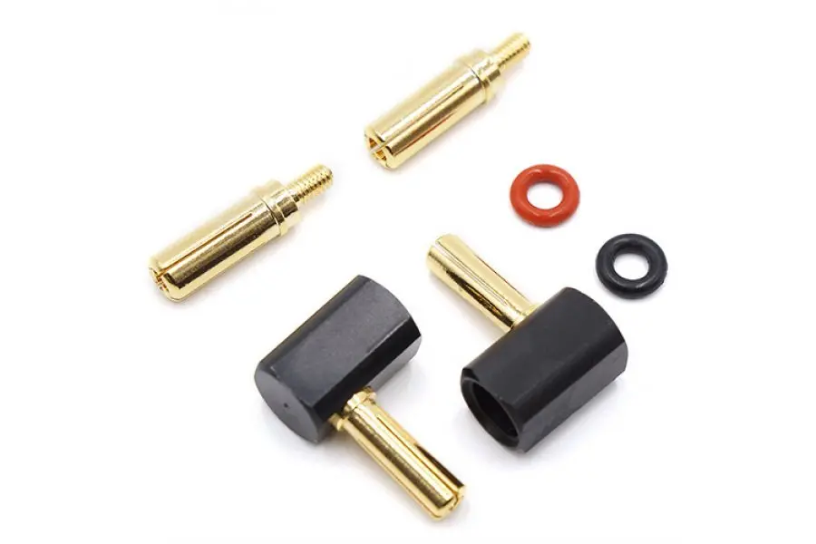Yeah Racing 4Mm & 5Mm Angled Bullet Connectors 2Pcs Wpt-0121 1