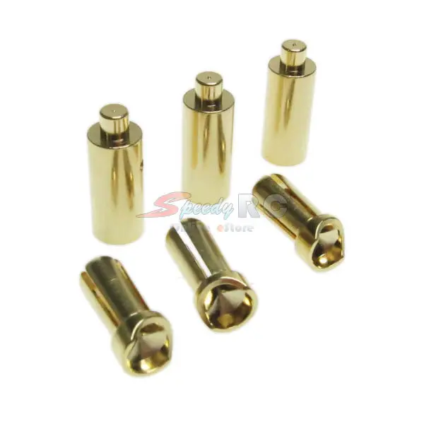 Yeah Racing 3.5Mm Brushless Motor Connector Set Banana Plug Bc-0013 1