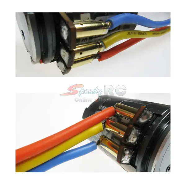 Yeah Racing 3.5Mm Brushless Motor Connector Set Banana Plug Bc-0013 2