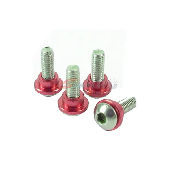 Yeah Racing Servo Screw 3Mm Rd For All 1:8 1:10 Scale Car Ser-006Rd 1