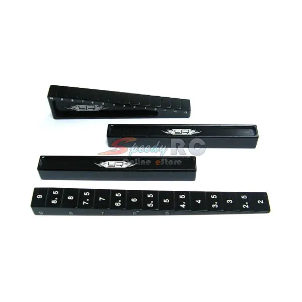 Yeah Racing Chassis Setting Kit Bk For 1:10 & 1:8 On Road #Yt-0025Bk 1