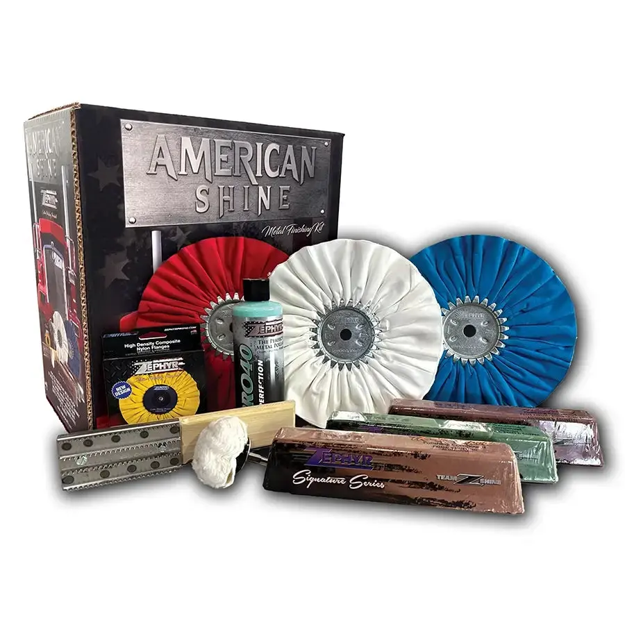 Zephyr American Shine Metal Finishing Kit 10" 1