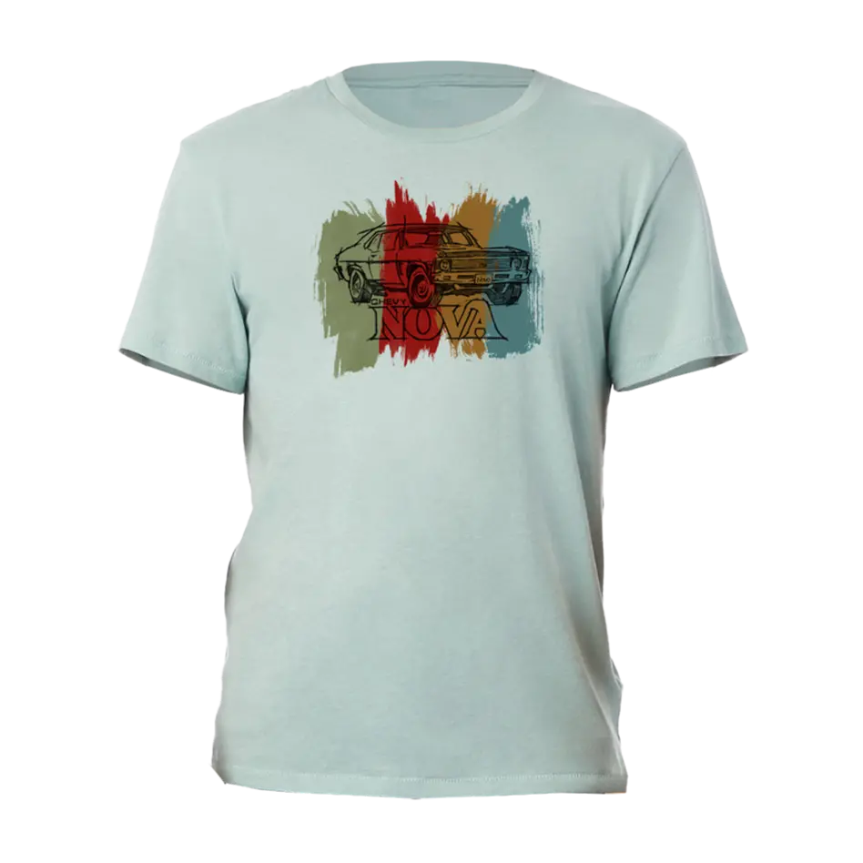 Vintage Chevrolet Nova Sketch T-Shirt 1