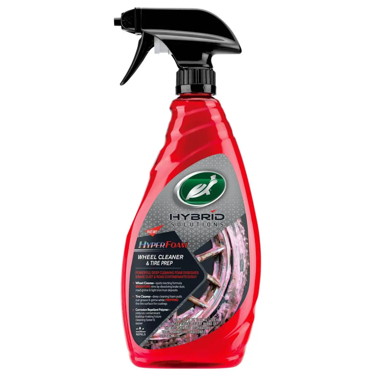 Turtle Hyper Foam Wheel And Tire Cleaner 23Oz 1