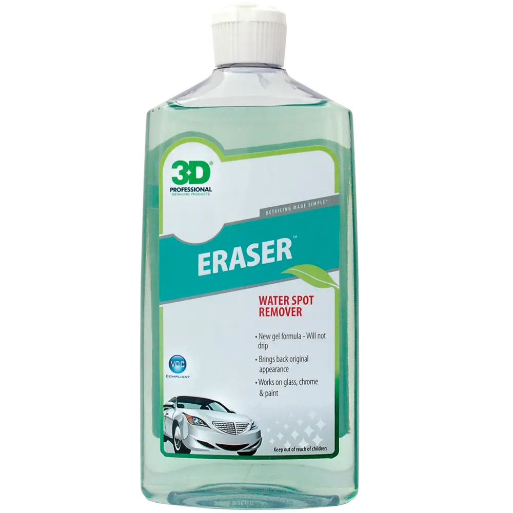 3D Eraser Water Spot Remover Gel 16Oz 1