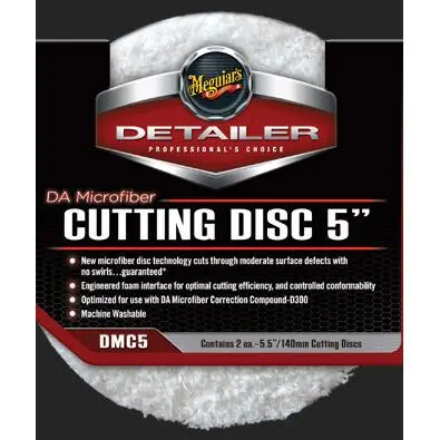 Meguiar's Dmc5-Da Microfiber Cutting Pad 5" 2-Pack 1