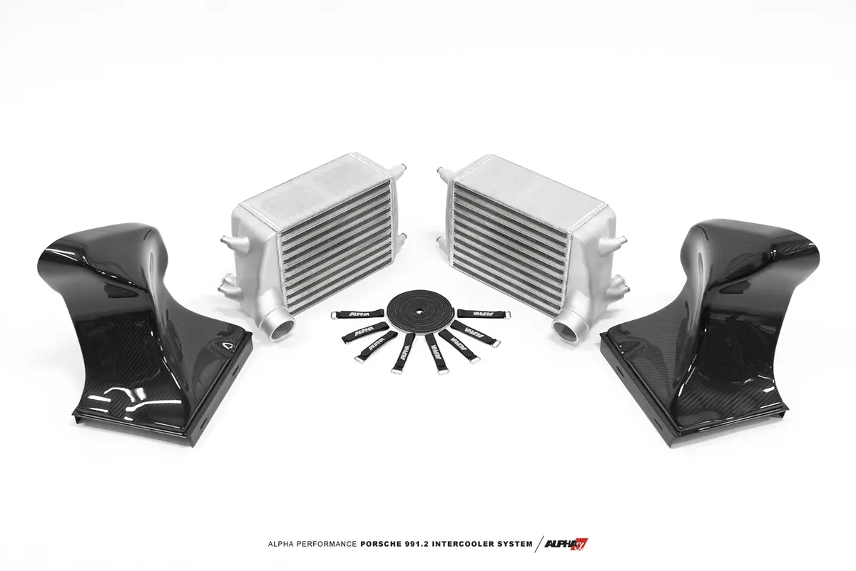 Alpha Performance Porsche 991.2 Carrera Intercooler System 1