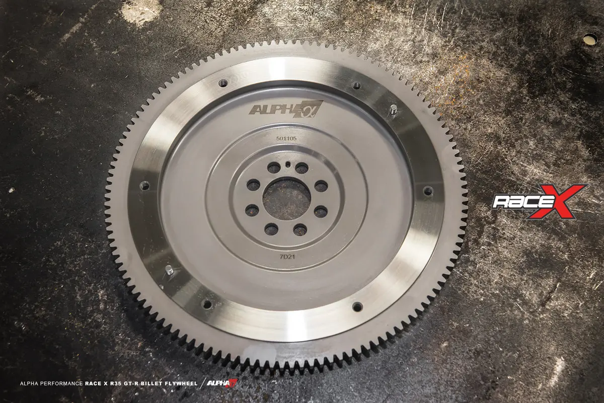 Alpha Performance R35 Gt-R Race X One Piece Billet Flywheel 1