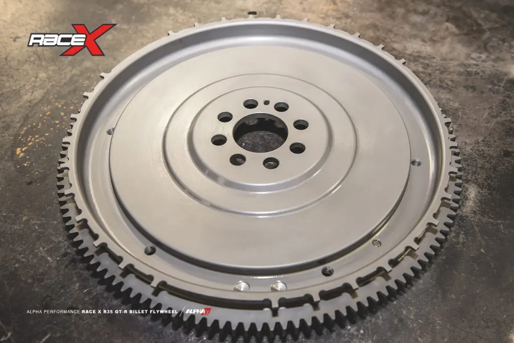 Alpha Performance R35 Gt-R Race X One Piece Billet Flywheel 2