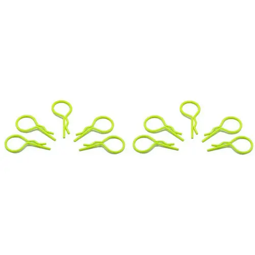 Arrowmax Big Body Clip 1/10 - Fluorescent Yellow (10) 1