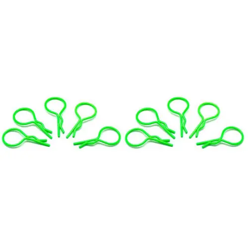 Arrowmax Big Body Clip 1/10 - Fluorescent Green (10) 1