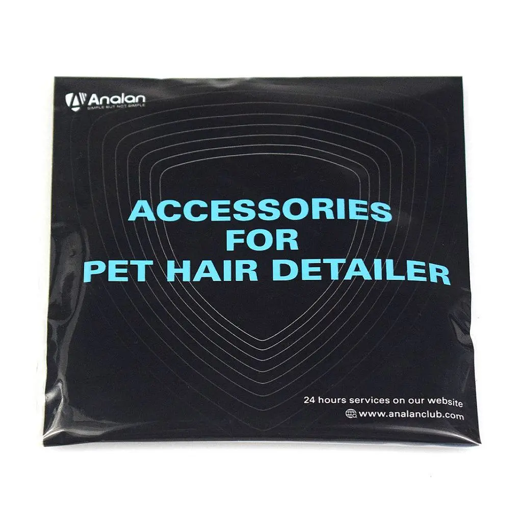 Analan Mini Pet Hair Remover Replacement Blades 2Pk 2