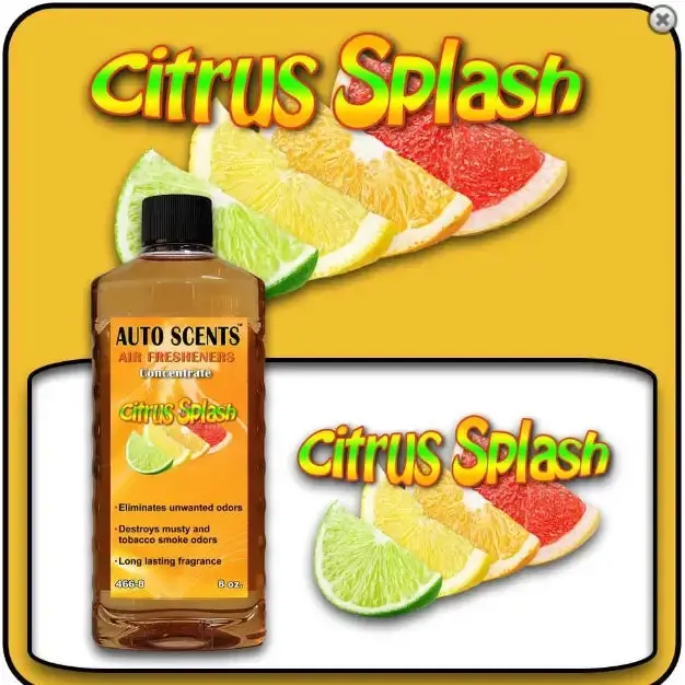 Autoscent Autoscent Citrus Splash Concentrate 8Oz 1