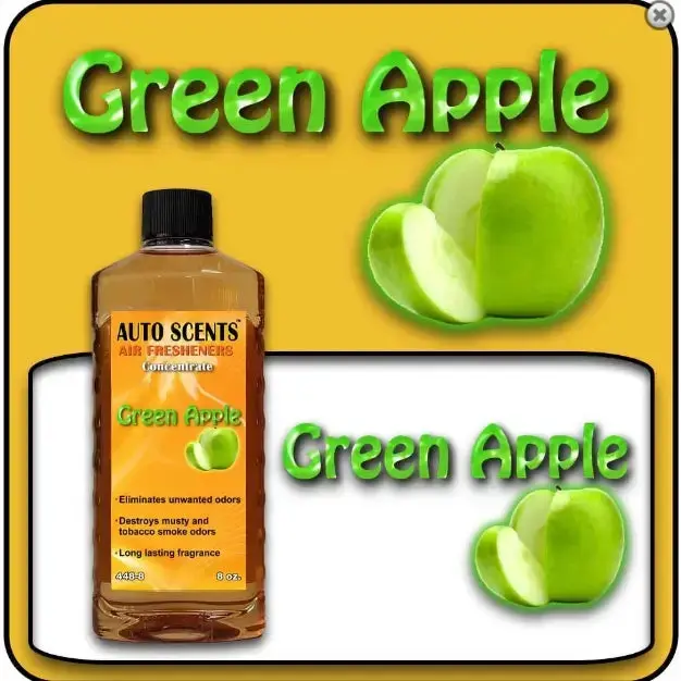 Autoscent Green Apple Air Freshener Concentrate 8Oz 1