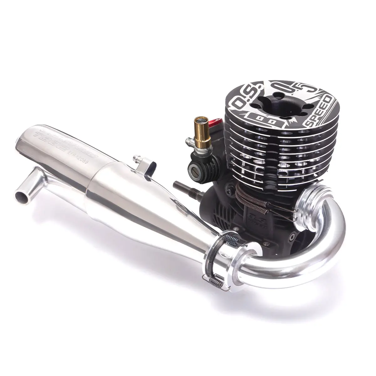 O.S. Speed B2105 .21 Buggy Engine W/ Pipe (Combo) 1